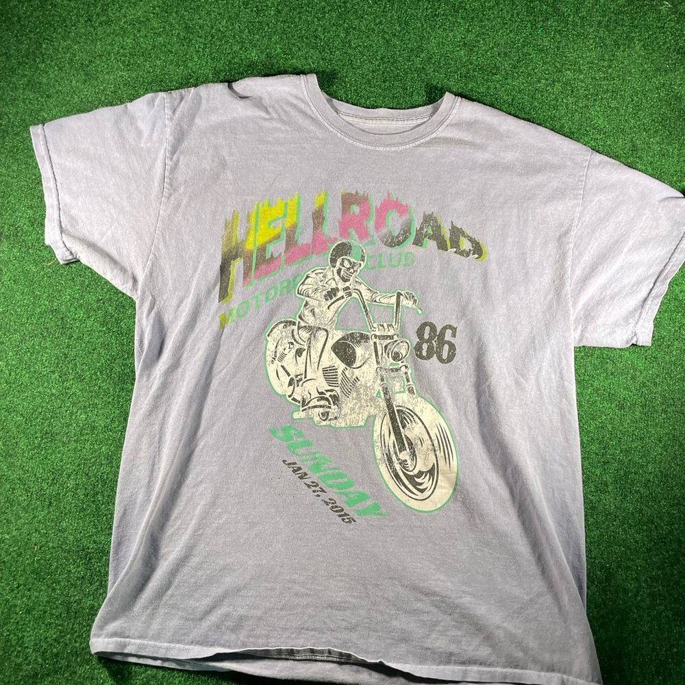 Biker graphic tee